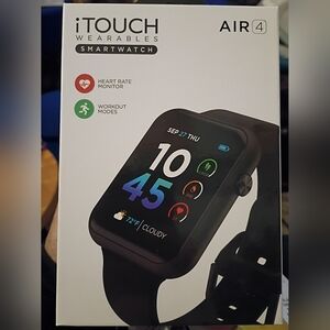 Itouch Wearables Air 4 Smartwatch - Black